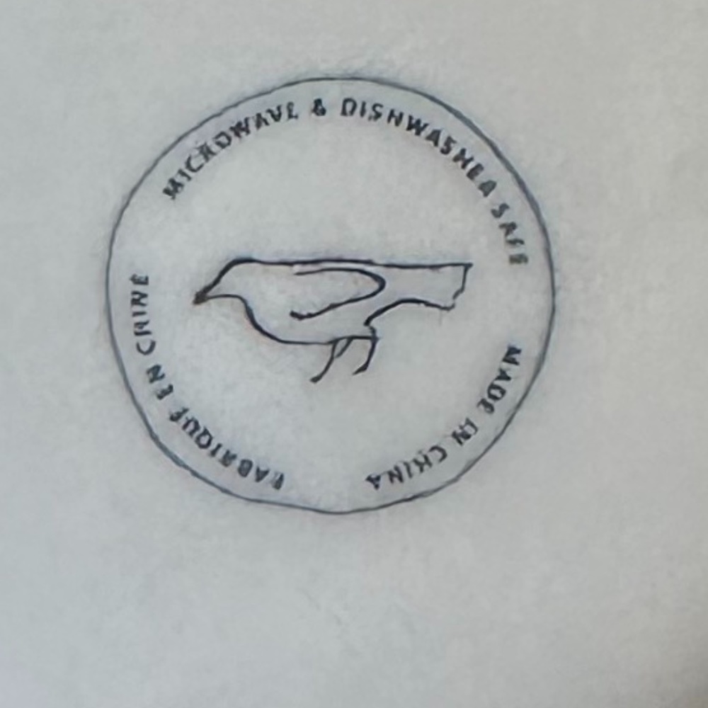 Anthropologie Monogram Initial Letter "P" Coffee Mug White/Black 16 oz. … - Picture 8 of 8